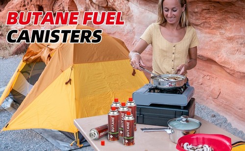 Butane Fuel Canisters For Camping Stoves, UL Listed - 28 PACK - Picture 7 of 9