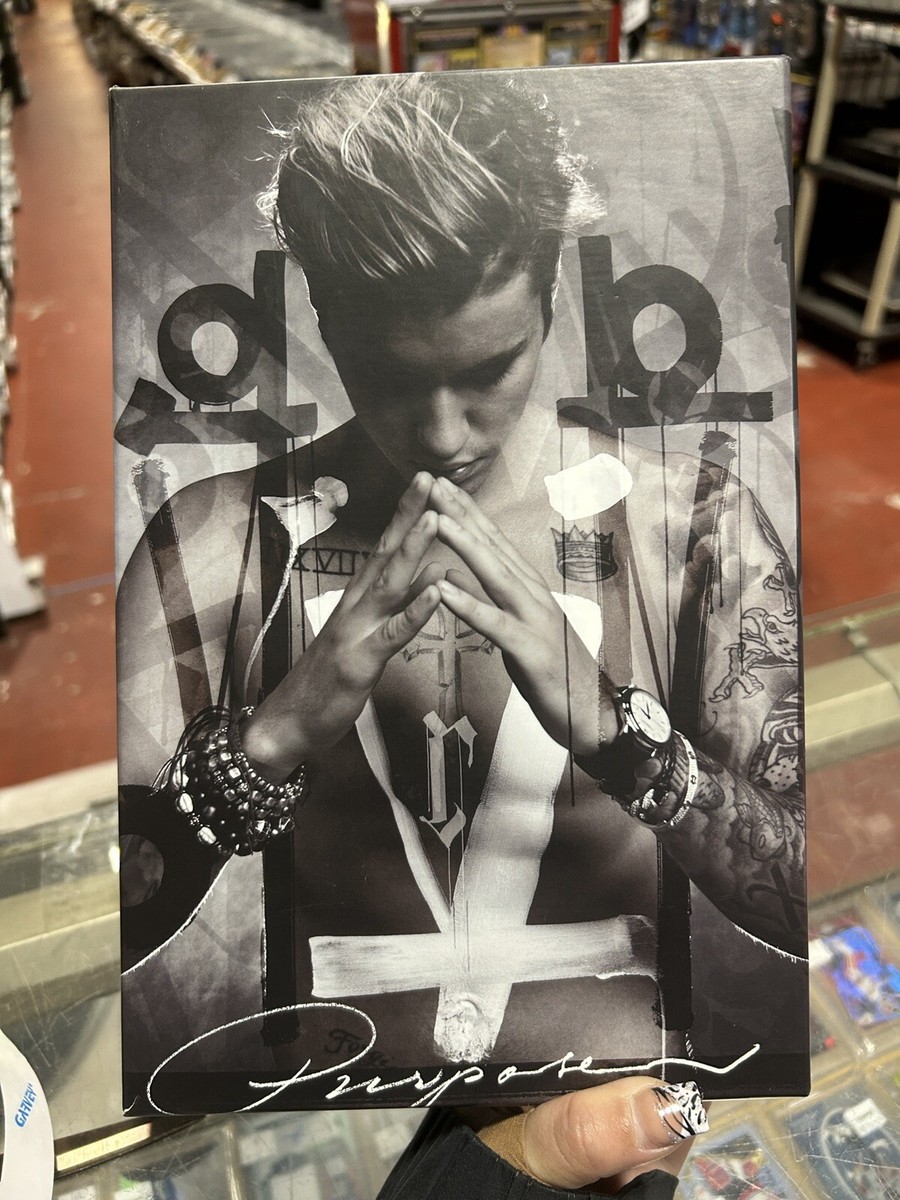 JUSTIN BIEBER PURPOSE CD + T-SHIRT + 2Pictures | eBay