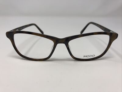Modo Eyeglasses Frames 6526 GLDMB Brown 51-16-142 Full Rim UG01