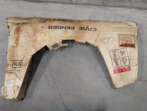 1973 -79 HONDA CIVIC NEW NOS RH RIGHT FENDER Wing New 74 75 76 77 78 original