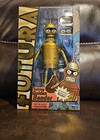 Toynami Futurama Talking Golden Bender Figure - 2014 Sdcc Comic Con Exclusive