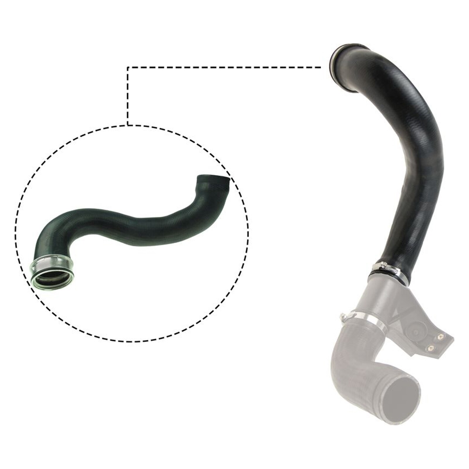 Gates Turbo Hose 09-0829 - High Quality Replacement For Mercedes-Benz