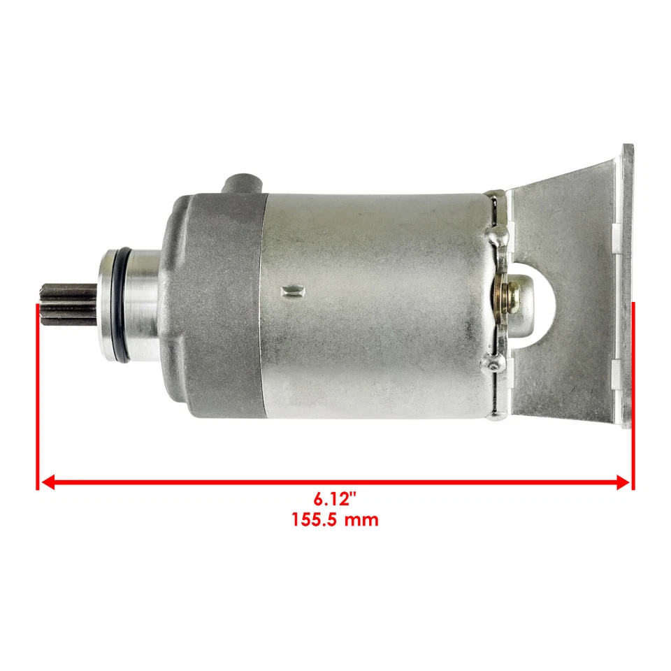 Starter and Relay Solenoid fits Kawasaki Bayou 185 KLF185A 1985 1986 1987 1988 - Image 2 of 4