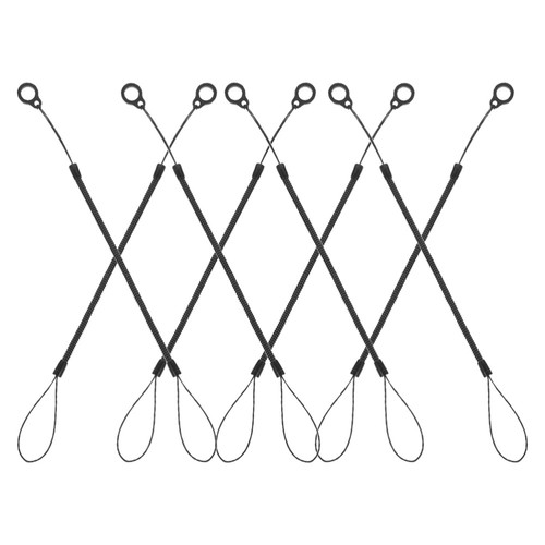 8 Pcs Stylus Fixing Rope Retractable Pen Leash Pens Spring Straps - 第 2/12 張圖片