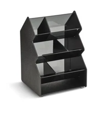 Vollrath CTC-3X2V Vertical Condiment Caddy countertop adjustable dividers