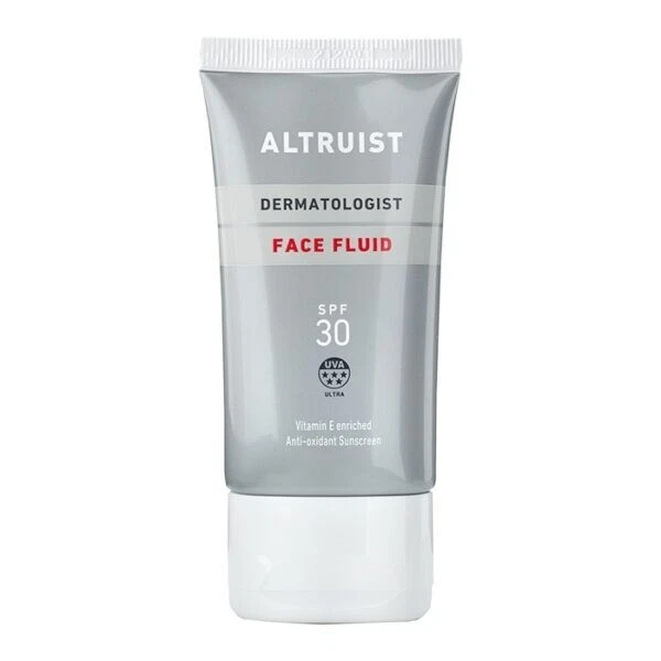 ALTRUIST Sunscreen sun cream Fluid SPF 30 5* Dermatologist UVA face protect - Image 2 of 4