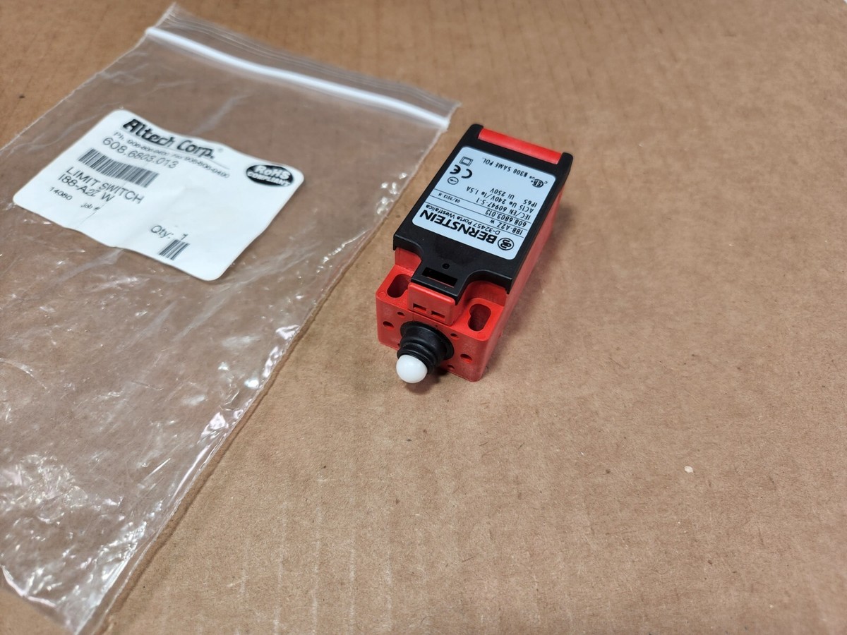 NEW Bernstein I88-A2Z W Limit Switch 608.6803.013 188-A2Z | eBay NEW Bernstein I88-A2Z W Limit Switch 608.6803.013 188-A2Z | eBay