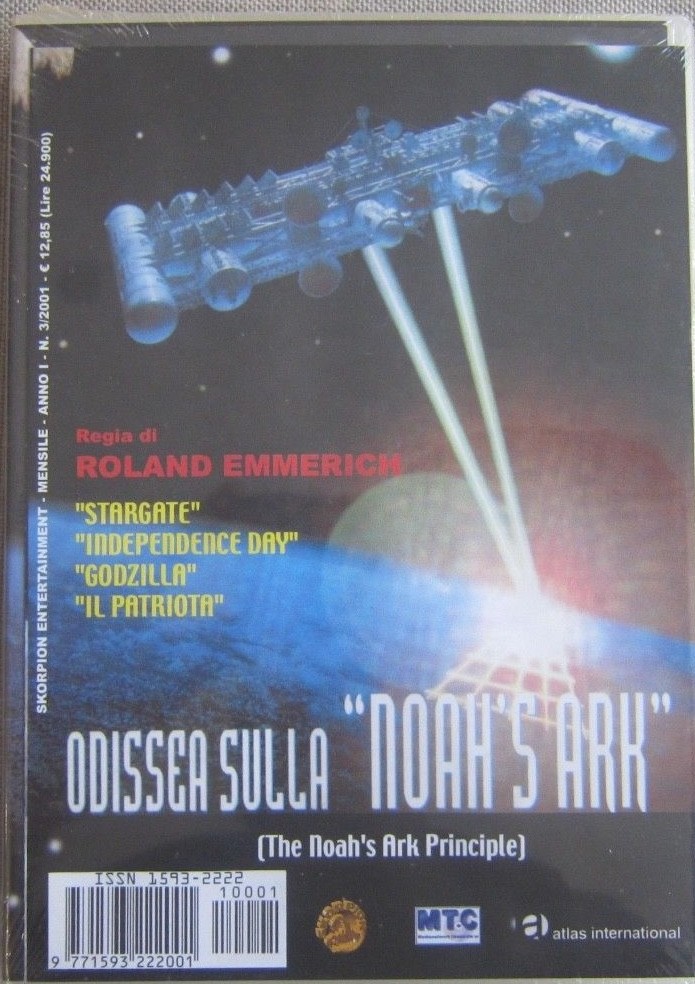 Dvd ODISSEA SULLA NOAH'S ARK Roland Emmerich Mtc editoriale 2001