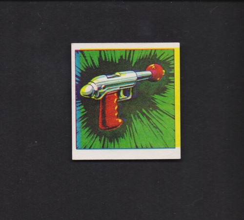 COMO CONFECTIONERY ADVENTURES OF FIREBALL XL5 CARD SMALL SIZE BLACK BACK NO. 31 - Picture 2 of 3