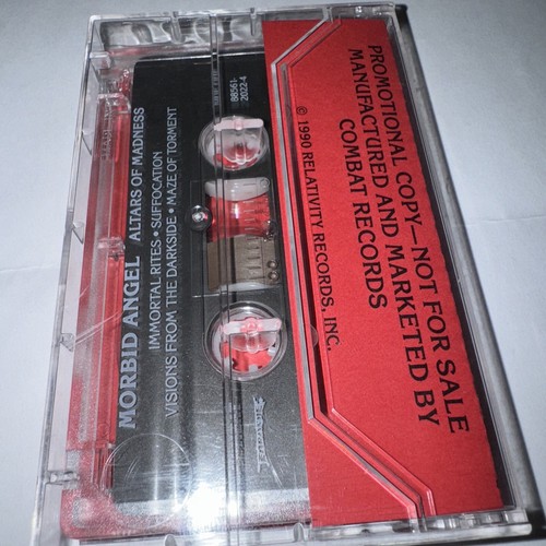 Morbid Angel – Altars Of Madness (Rare Advance Promo 1990 Cassette) Out Of Print - Picture 3 of 7