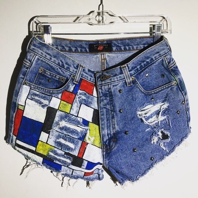 distressed denim shorts american eagle