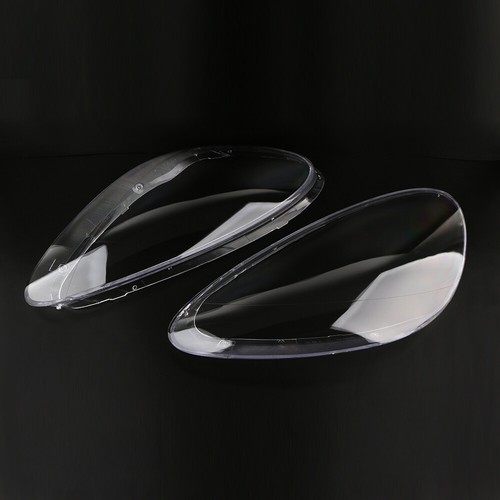 Par de cubiertas de carcasa de lente transparente para Porsche Cayenne 2011-2014 - Imagen 5 de 9