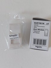 Schneider Ultimate GUE7061W Euro Module Telephone BT Master 25x50mm - White
