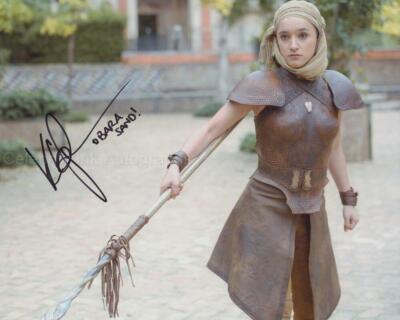 KEISHA CASTLE-HUGHES as Obara Sand - Game Of Thrones GENUINE SIGNED AUTOGRAPH