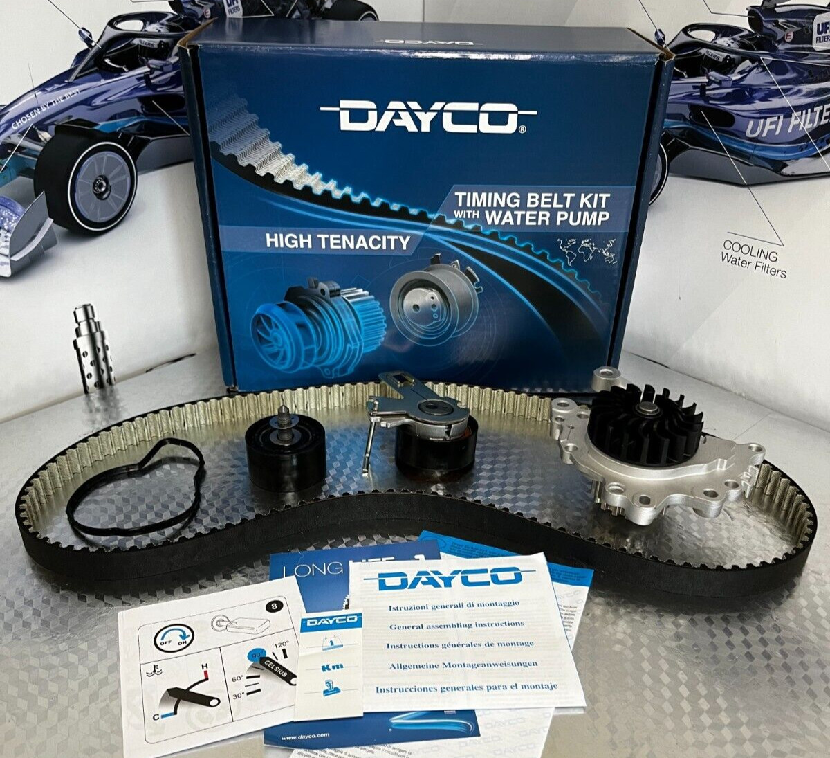 Timing Belt & Water Pump Kit fits CITROEN BERLINGO ECYHZ, K9 1.5D 2018 on Set - Image 33