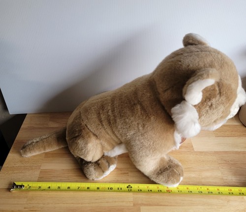 Vintage The Aristocrat Collection Lion Plush 22" Stuffed Animal NWT 1987 - Picture 18 of 19