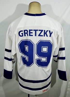 Vtg CCM Maska Ford Wayne Gretzky #99 NHL hockey screenprint jersey