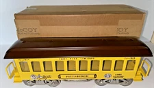 McCOY'S ST.GAUGE 1984 TCA PITTSBURGH 30TH NATIONAL CONVENTION PASSENGER CAR  NIB
