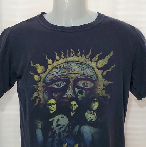 Sublime Shirt Small 2009 Black Graphic Band T Rock Concert Tour Long Beach Anvil - Picture 2 of 8