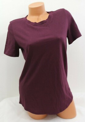 Victoria Secret PINK Perfect Crew T-Shirt Curved-Hem Basic Tee You Pick1