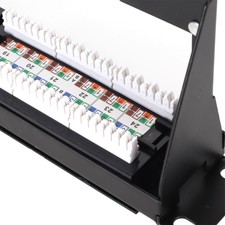 RJ45 Through Coupler 24 Ports Anti Interferen...