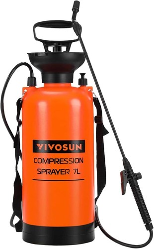 VIVOSUN Garden Pressure Spraye - Portable Hand Pump Chemical Weed Spray Bottle - Picture 4 of 80