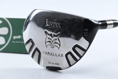 Lynx Parallax #3 Wood / 15.5 Degree / Stiff Flex Aldila RIP NV 65 Shaft - Picture 2 of 8