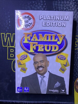 Family Feud Platinum Edition Ready to Roll Fast-Paced Game By Cardinal