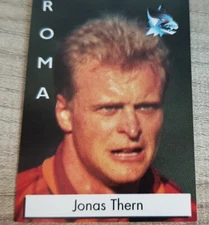 FIGURINA CALCIOFLASH 95/96 ROMA THERN N°244 CON VELINA 1996