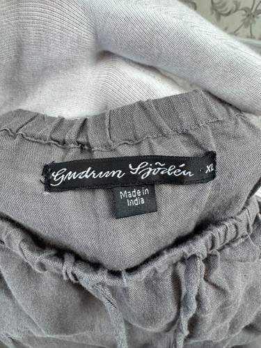 Gudrun sjoden women relaxed pants gray size xl - Picture 4 of 5