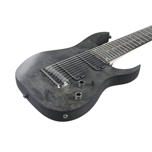 Ibanez RG9PB-TGF Axe Design Lab Transparent Gray Flat 9-String Electric Guitar - Picture 8 of 13