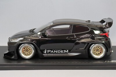 訳あり特価　イグニッションモデル1/18 PANDEM GR YARIS 1/18 Ignition Model Toyota PANDEM GR YARIS (4BA) Black
