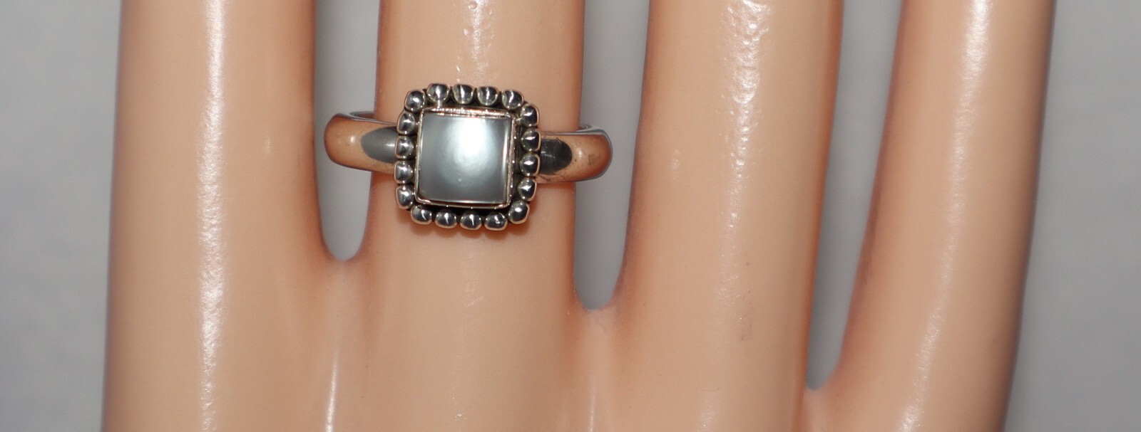 Silpada Sterling Silver Square Button Frame Mothe… - image 2