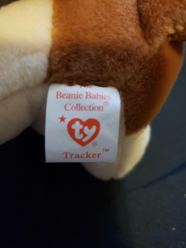 TY Beanie Babies - TRACKER the Basset Hound - 5th Gen Hang Tag, Stamp, Errors - Bild 5 von 7