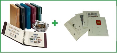 Lindner 241 21 1124V Russia Republic Print Album 2021 2022 In Color