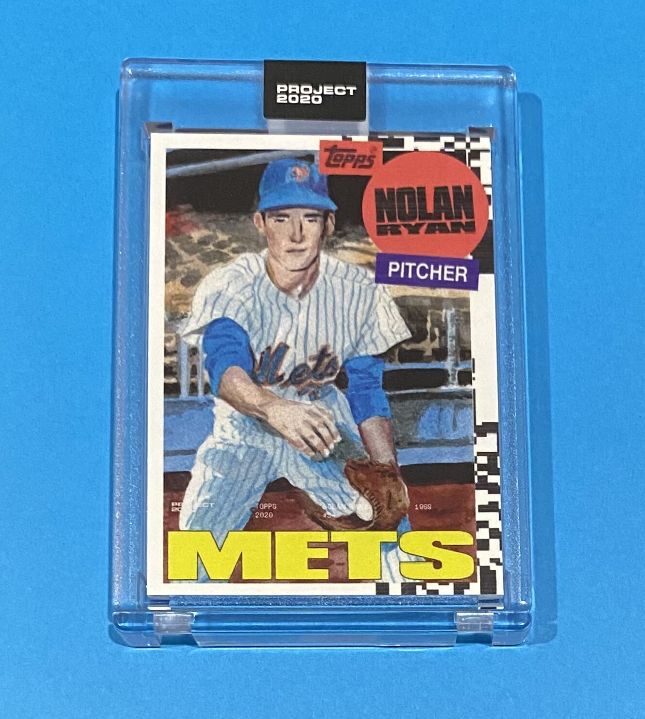 Topps Project 2020 - 1969 Nolan Ryan by Jacob Rochester - New York Mets #147 🔥