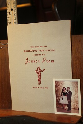 Vintage 1964 Ridgewood High School Junior Prom Photos New Jersey  