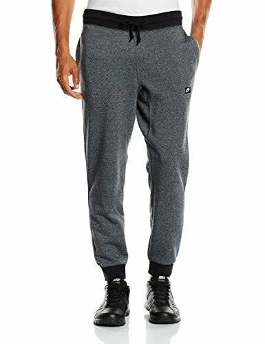 Nike Mens AW77 Cuff Fleece Pants Cool Grey/Black/Heather 3XL