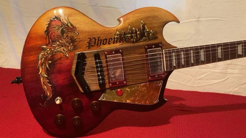 Custom  Epiphone SG electric guitar