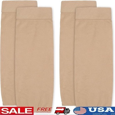 Tattoo Cover Arm Sleeves Skin Color Compression Forearm Protector Sports Wear US