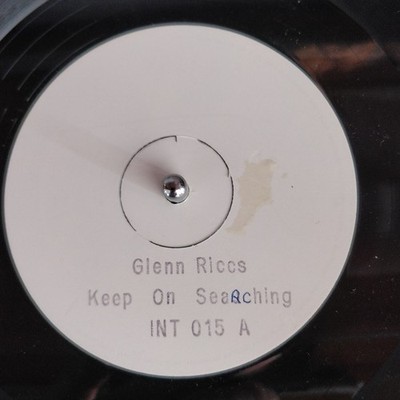 Glen Ricks - Keep On Searching (12'', W/Lbl, Sta)