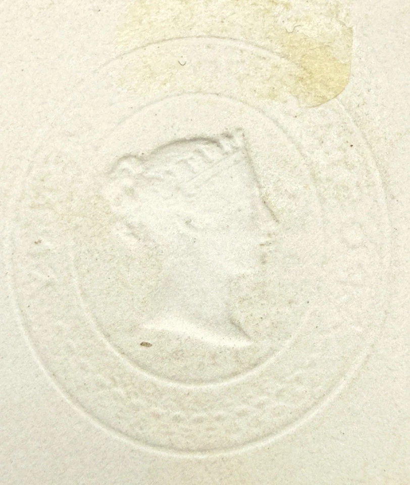  1858 TAS Tasmania Australia 6d Lila Opaca QV Chalon Head Imperf REF: TAS48 Foto 4 de 4