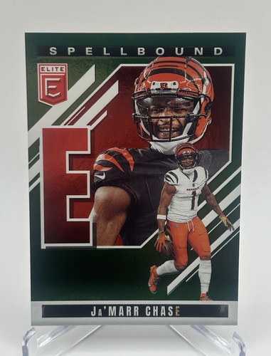 2025 Panini Donruss Elite - Ja'Marr Chase Spellbound E #19 Green Bengals