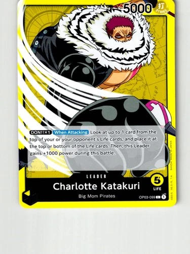 Charlotte Katakuri (099) OP03-099 Leader Pillars of Strength One Piece LP