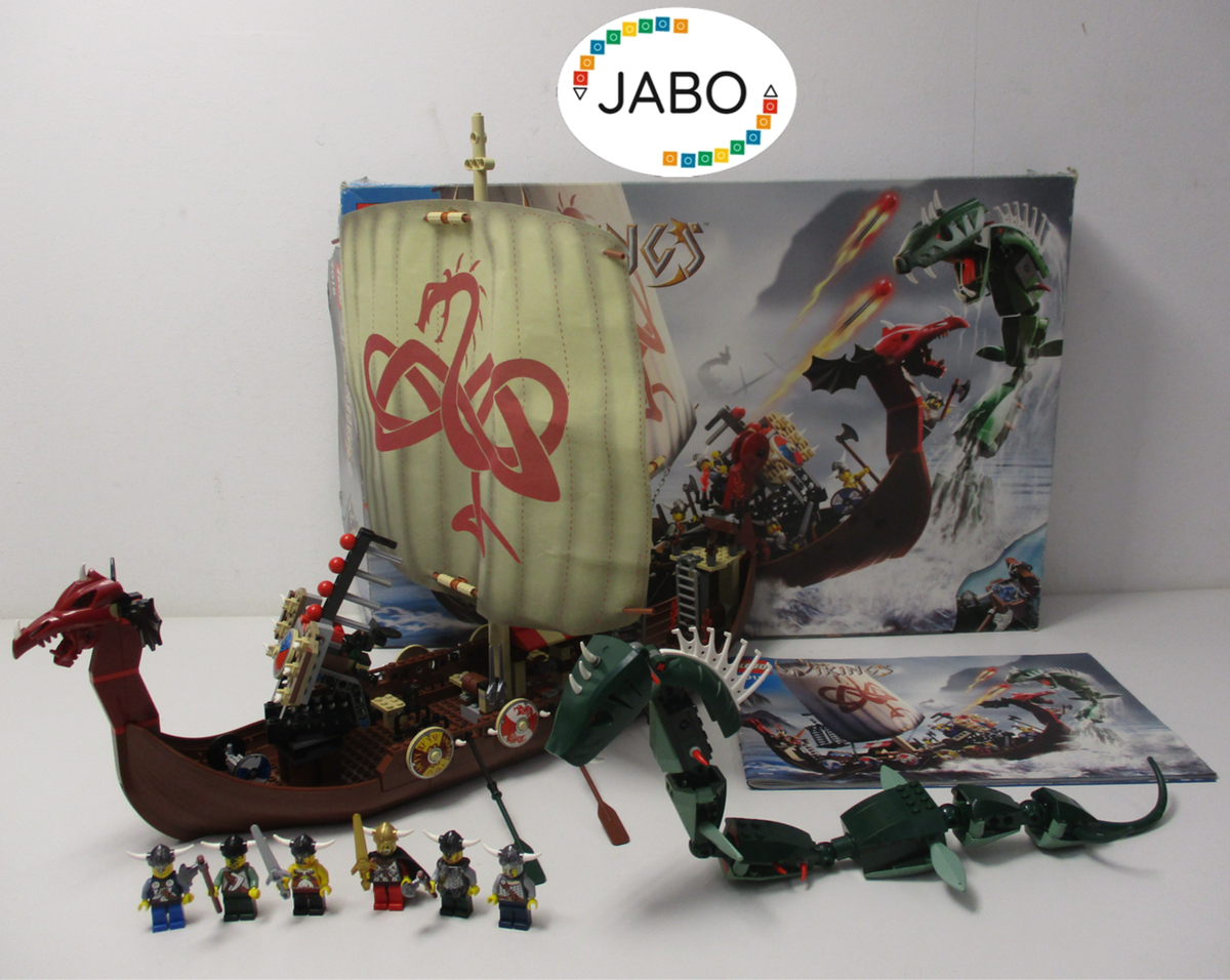 AH 5) Lego 7018 Viking Ship with original box and BA | eBay