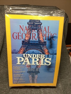 national geographic magazine February 2011 NEVER OPENED