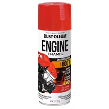 Rust-Oleum 363570 Automotive 600 Degrees F Engine Enamel Spray, Orange, Gloss,