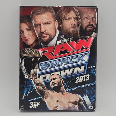 WWE: The Best of Raw and Smackdown 2013 (DVD, 2014, 3-Disc Set) Authentic US
