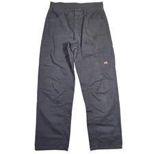 Red Kap Men Gray Carpenter Work Utility Cargo Pants Size 32x32