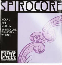 Thomastik-Infeld S24 Spirocore Viola C String - Tungsten Wound